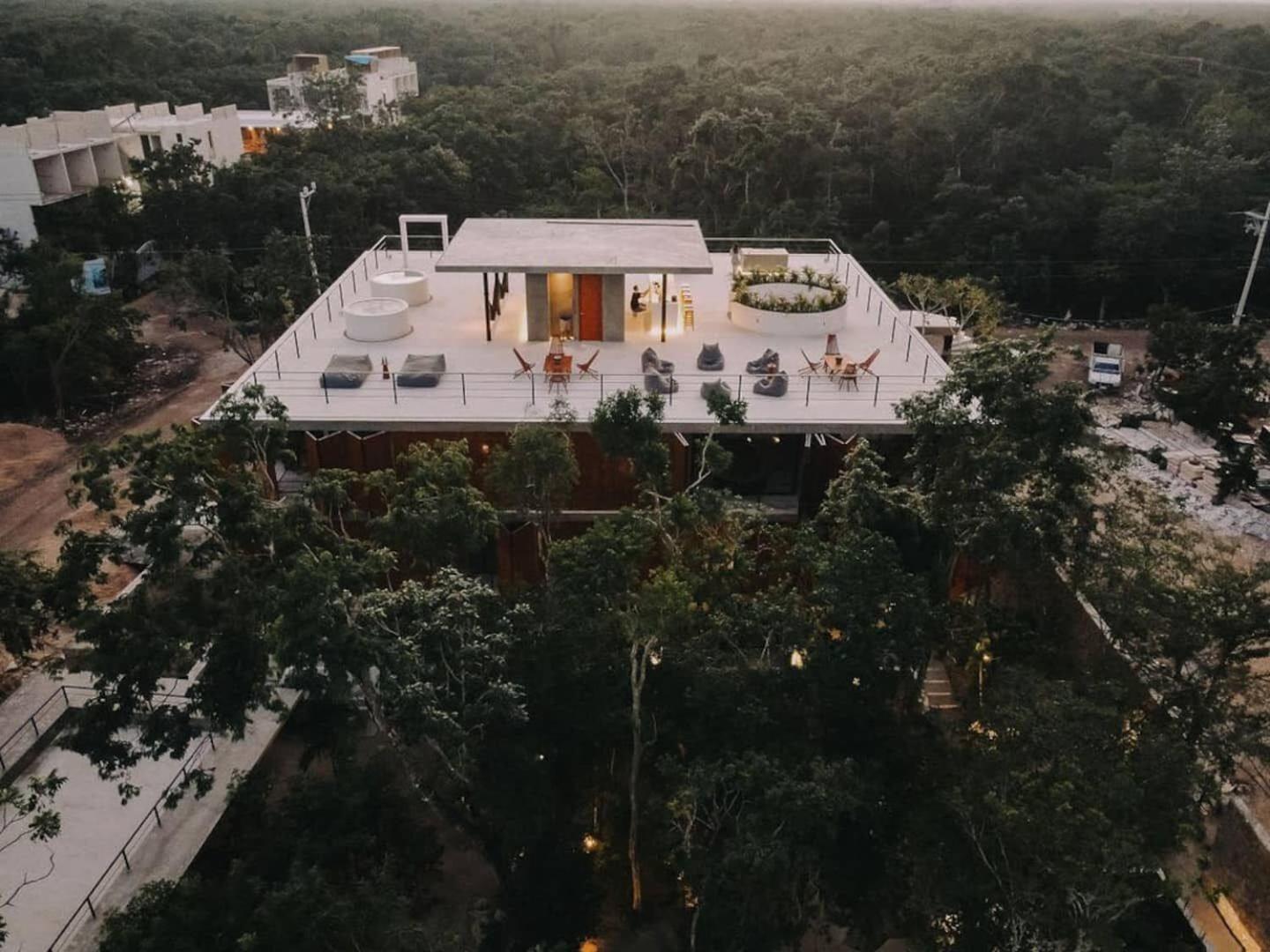 Seremonia Origen Tulum Bagian luar foto